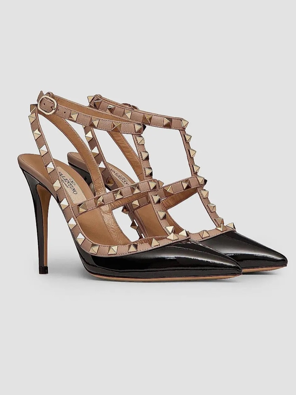 Valentino Rockstud Patent Leather Pumps